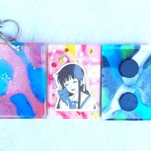 Fruits Basket Keychain or Fridge Magnet *Your Choice*
